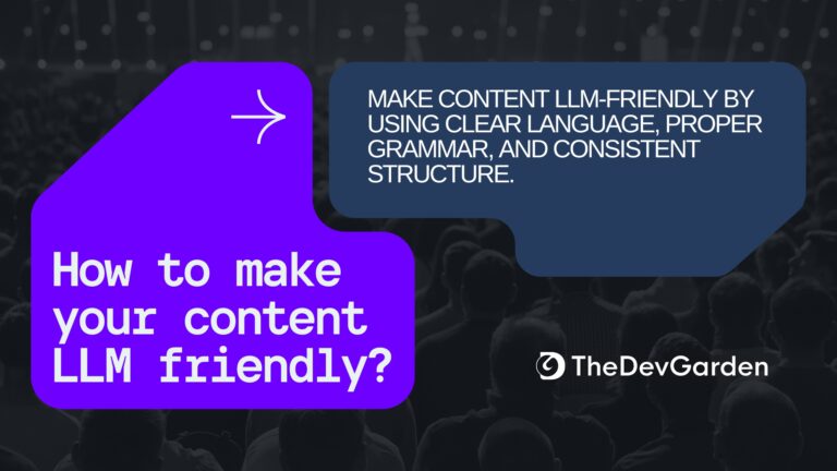 How to optimize your content LLMs friendly